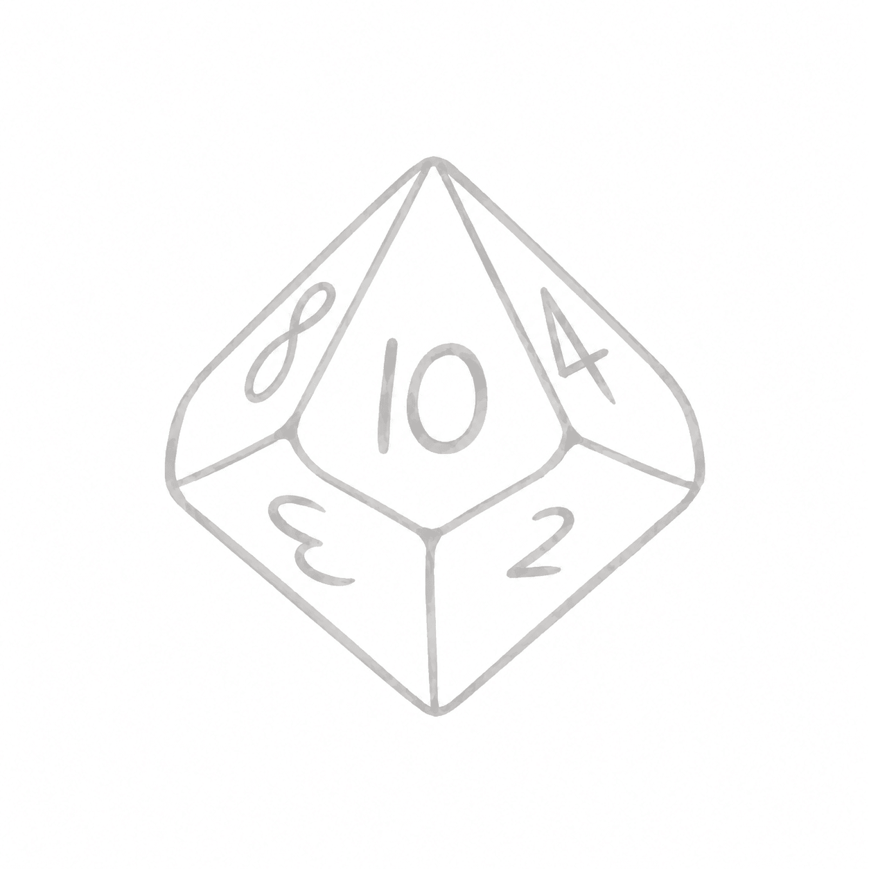 D10 骰子