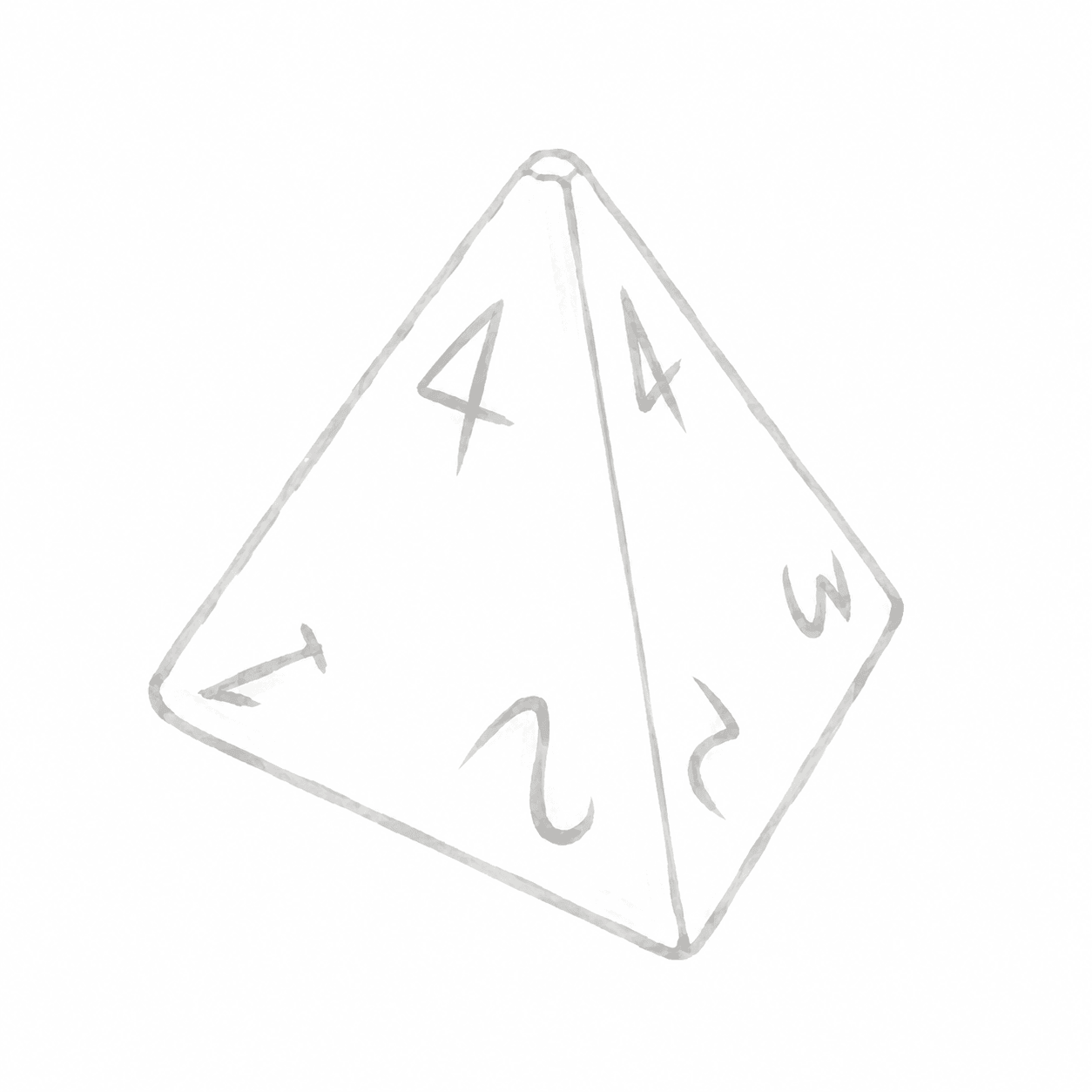 D4 骰子