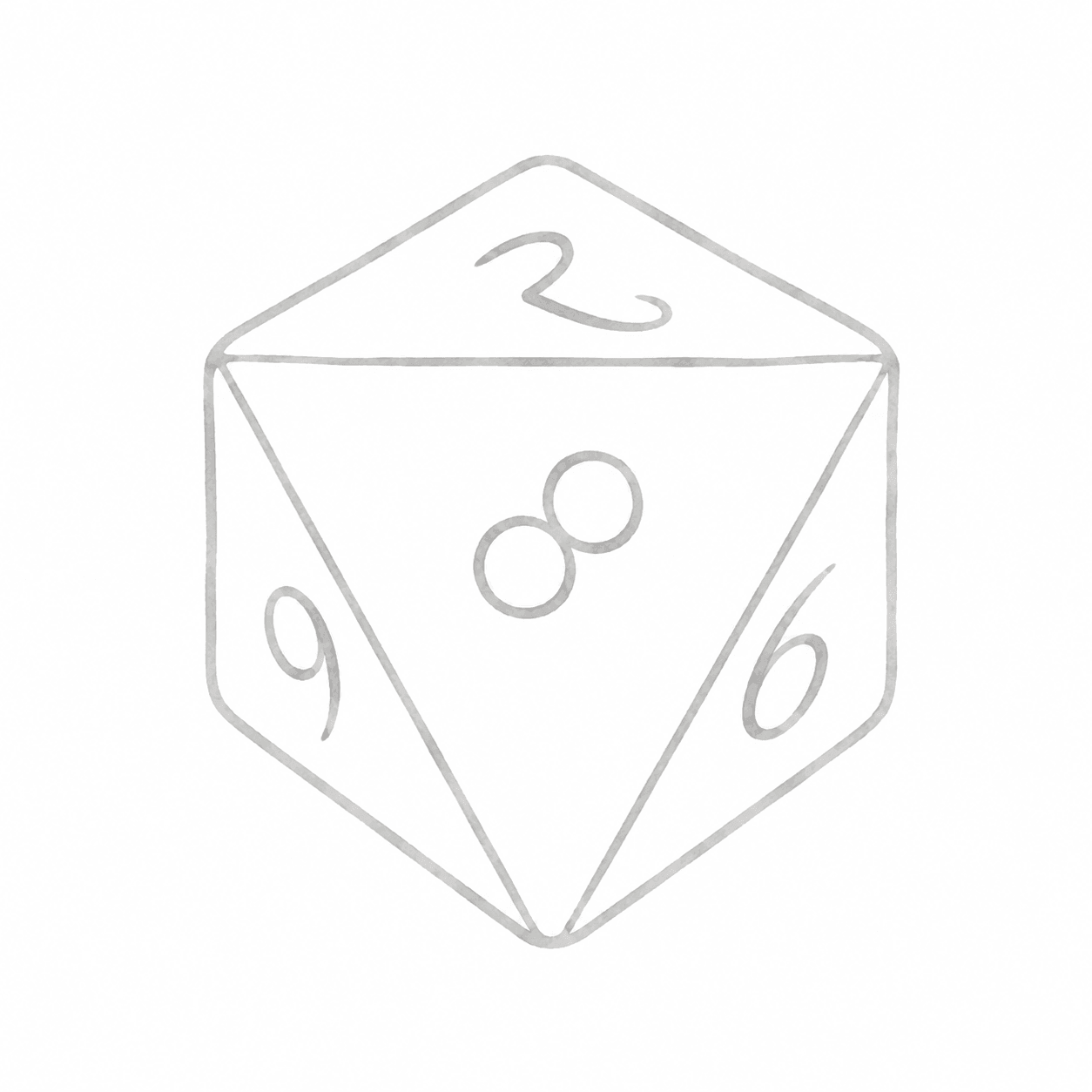 D8 骰子